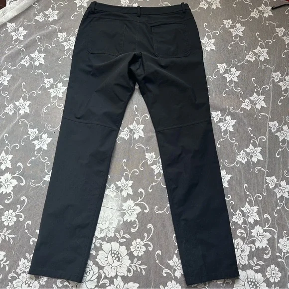 Lululemon ABC Pant Classic in Black Sz 36 - Picture 7 of 14